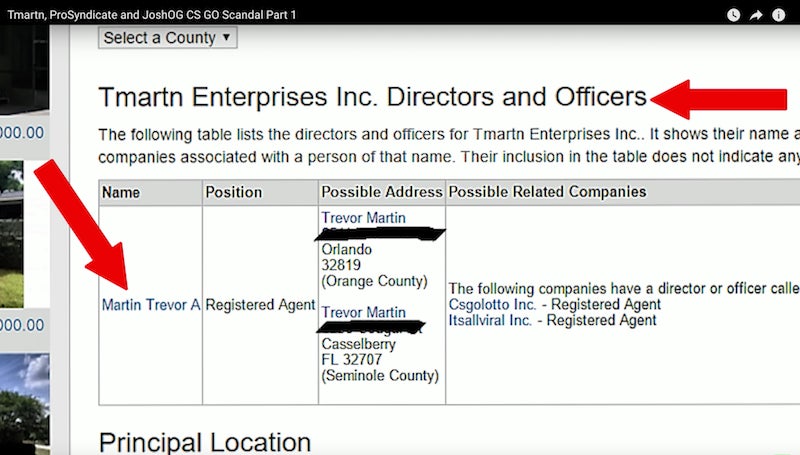 HonorTheCall’s “Tmartn, ProSyndicate and JoshOG CS GO Scandal Part 1"