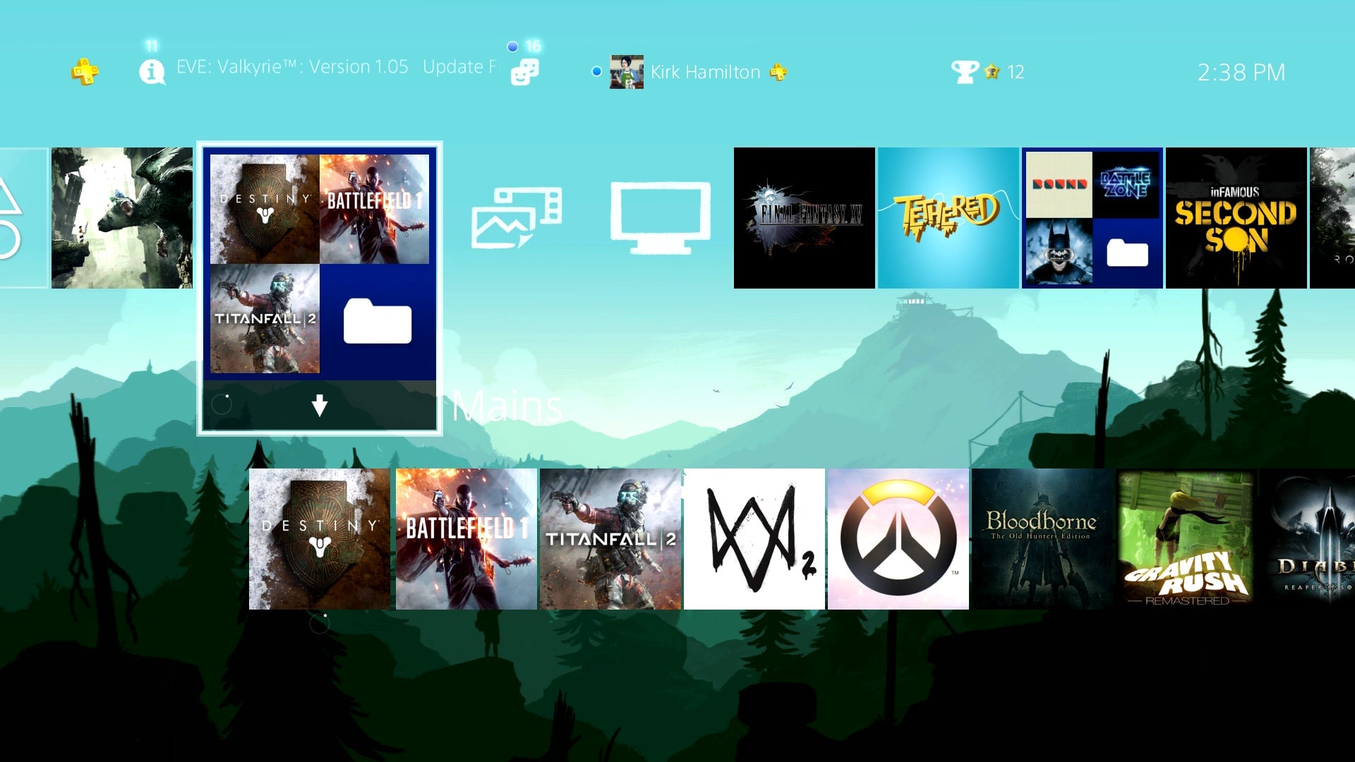 Folders make it much easier to keep track of everything.