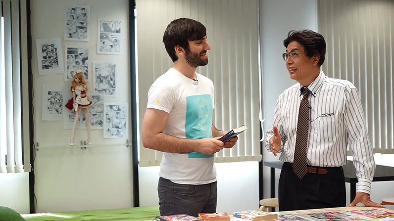 Jacob Gradyhelping to launchToshio Maeda’s kickstarter