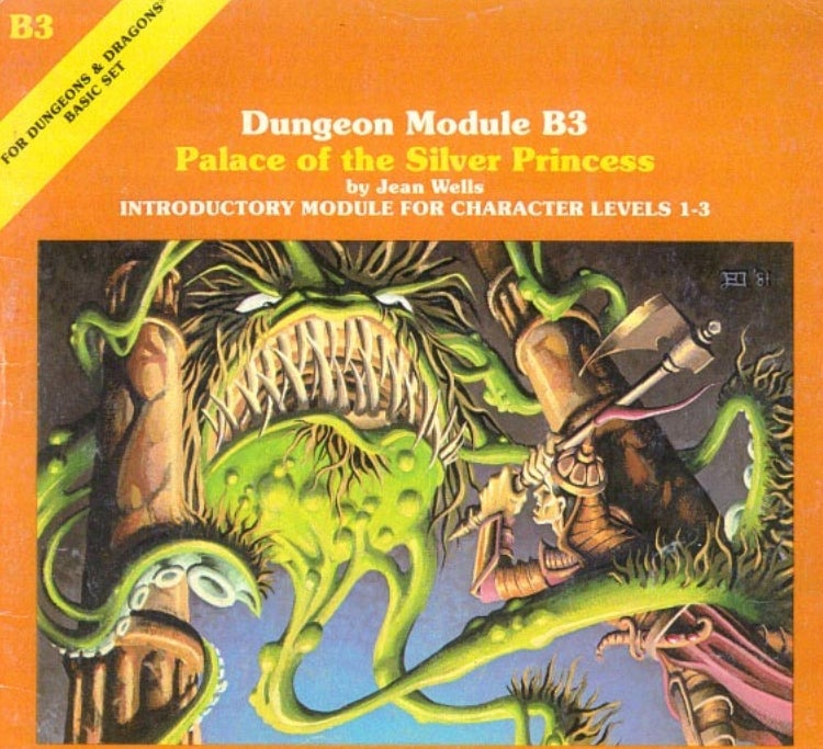Wells’ Palace of the Silver Princess cover, TSR 