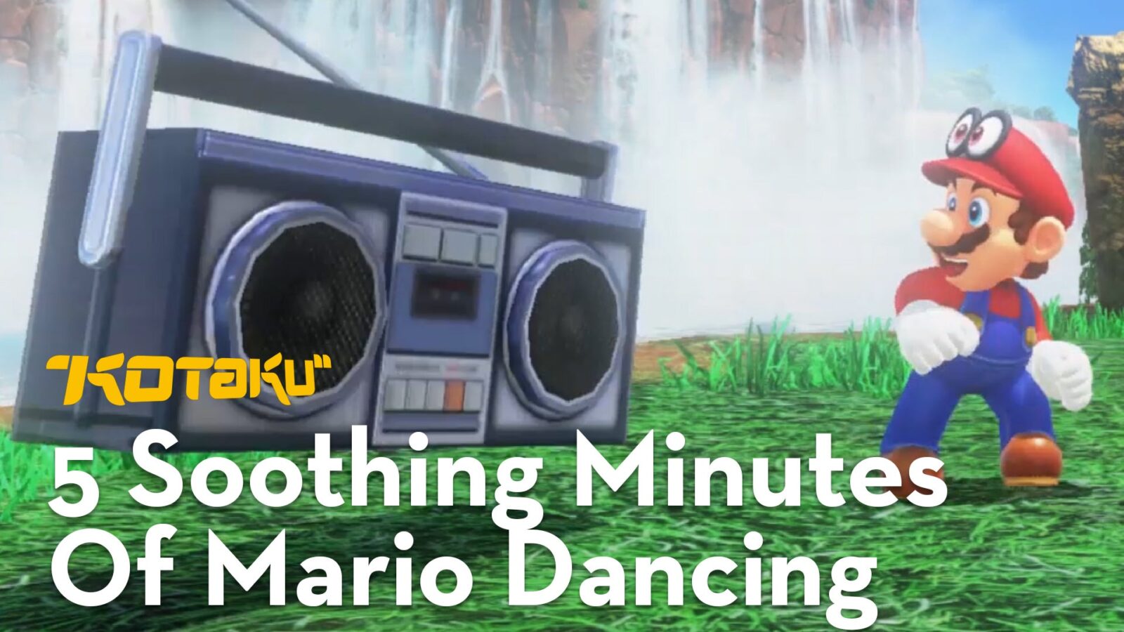 Here's 5 Soothing Minutes Of Mario Dancing - Kotaku
