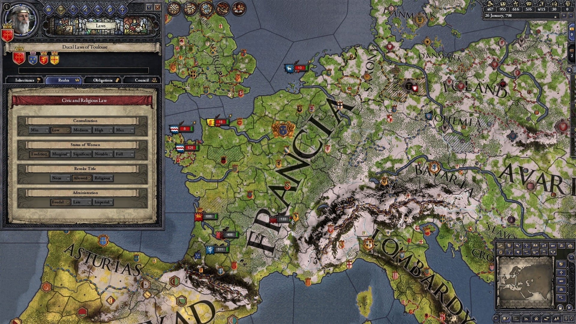 Screenshot: CKII
