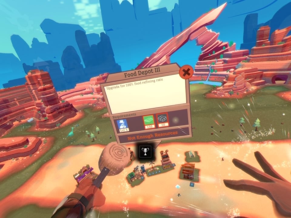 Farpoint got a lot of the Sony VR buzz, but games like the cartoony settlement-building strategy game Dino Frontier were better at emphasizing PSVR’s strengths and hiding its weaknesses.