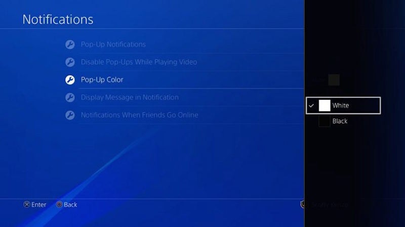 When the lead image for the official blog post about firmware 5.0 is the ability to toggle notifications from white to black, you’ve not got much of an update. Then again, when one of the only notable blemishes of your year is a weak firmware update, that’s not too bad. Image via the PlayStation Blog. 
