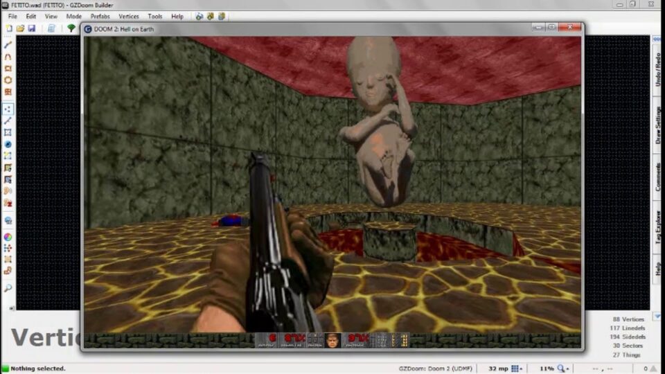 In Argentina, A Pro-Choice Advocate Protests With A Doom Mod - Kotaku
