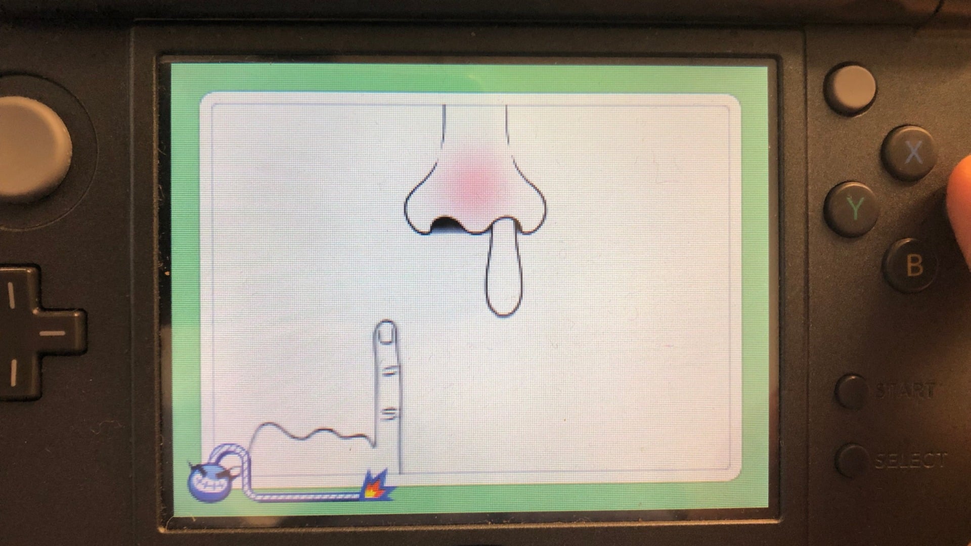 This year’s WarioWare Gold on the Nintendo 3DS includes remade and remixed versions of classic microgrames. Its version of Gold Digger features multiple noses, some fake-outs and other twists.