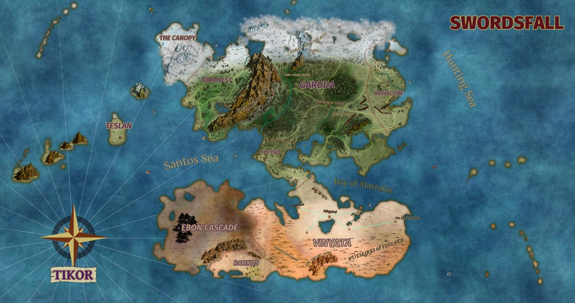 The world of Tikor.