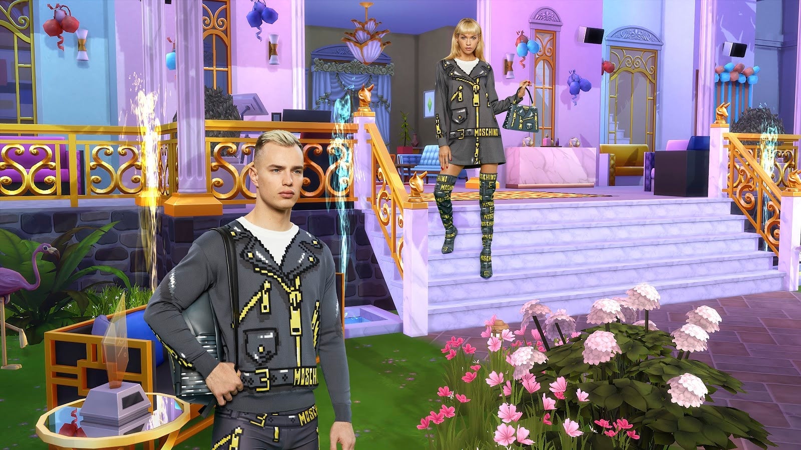Image: The Sims 4 / Image: Moschino