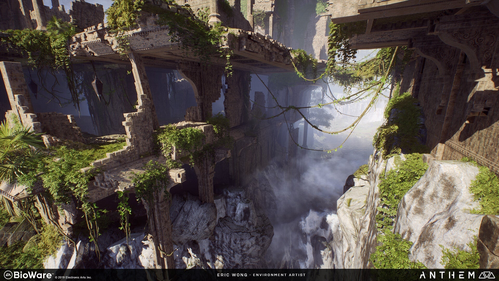 Concept art for BioWare’s Anthem
