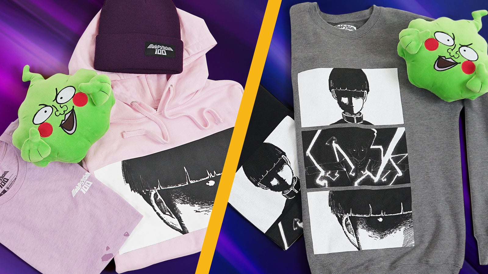 That maroon Mob Psycho beanie calls to me.