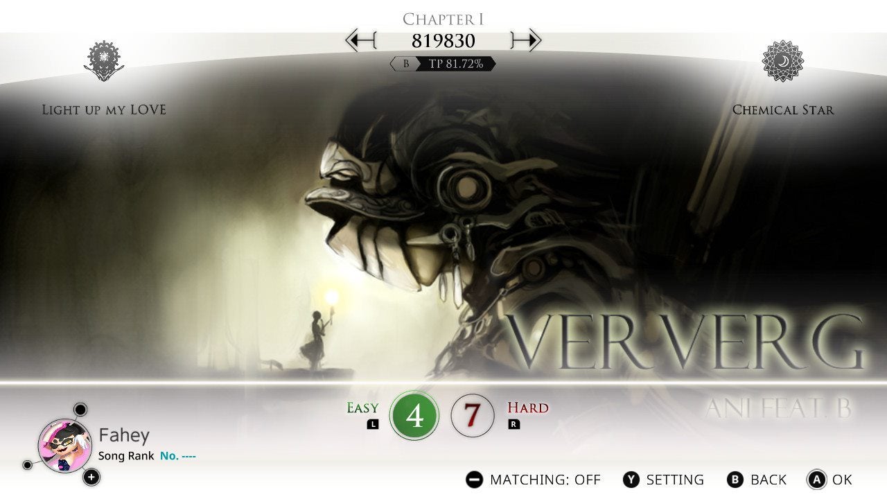 Cytus also has secrets. Tap the candle on this screen to play an alternate version of this song.