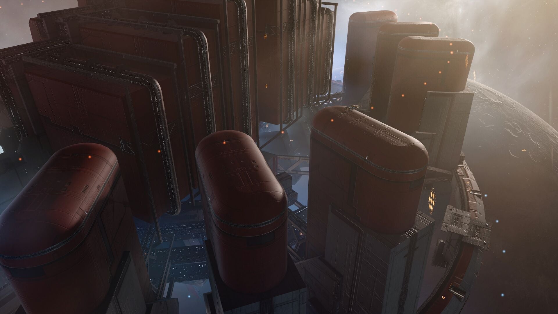 EVE Online Industrial Complex and Refinery