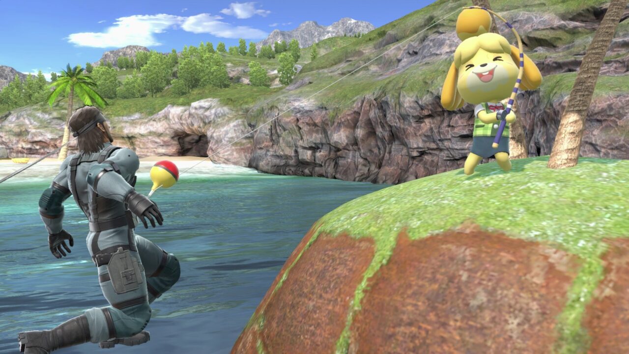 Isabelle Player Proves She Can Take Solid Snake In Super Smash Bros ...