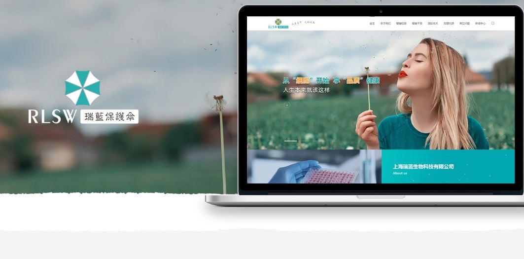 Screenshot: lanshanweb