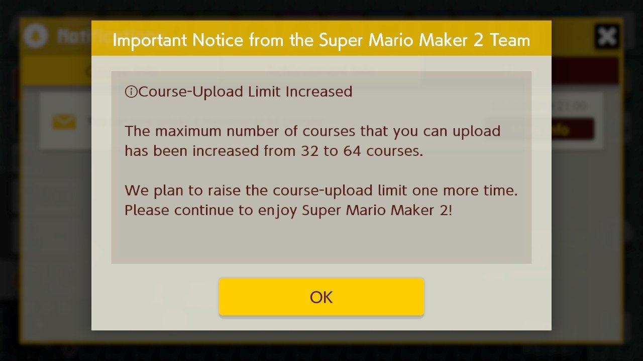 I hopped in game to check the announcement, and sure enough, there it was.