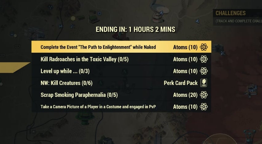 Daily Challenges can be tedious and don’t reward many Atoms relative to the prices in the Atom Shop. 