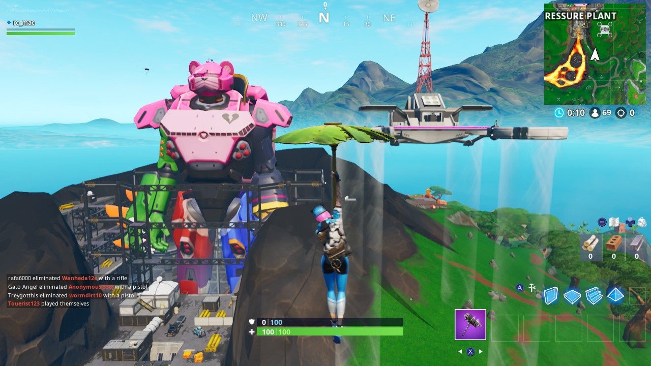 Drifting by the entire robot