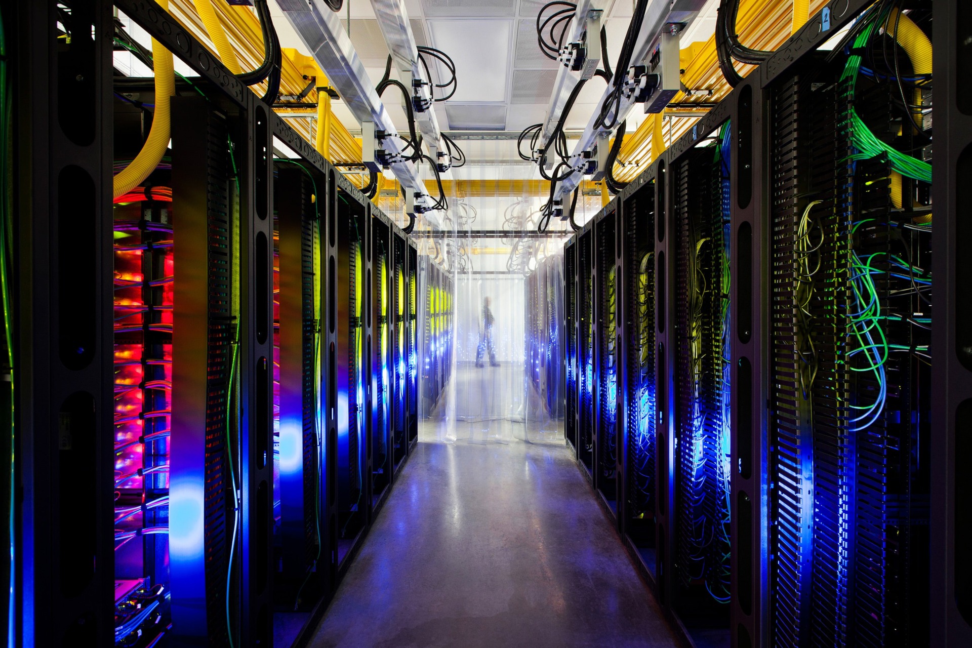 A Google data center in Council Bluffs, Iowa.