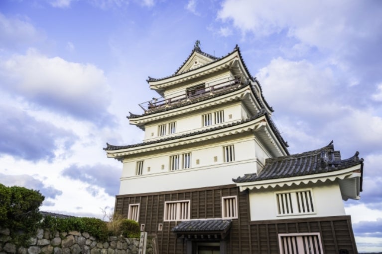 Hirado Castle.