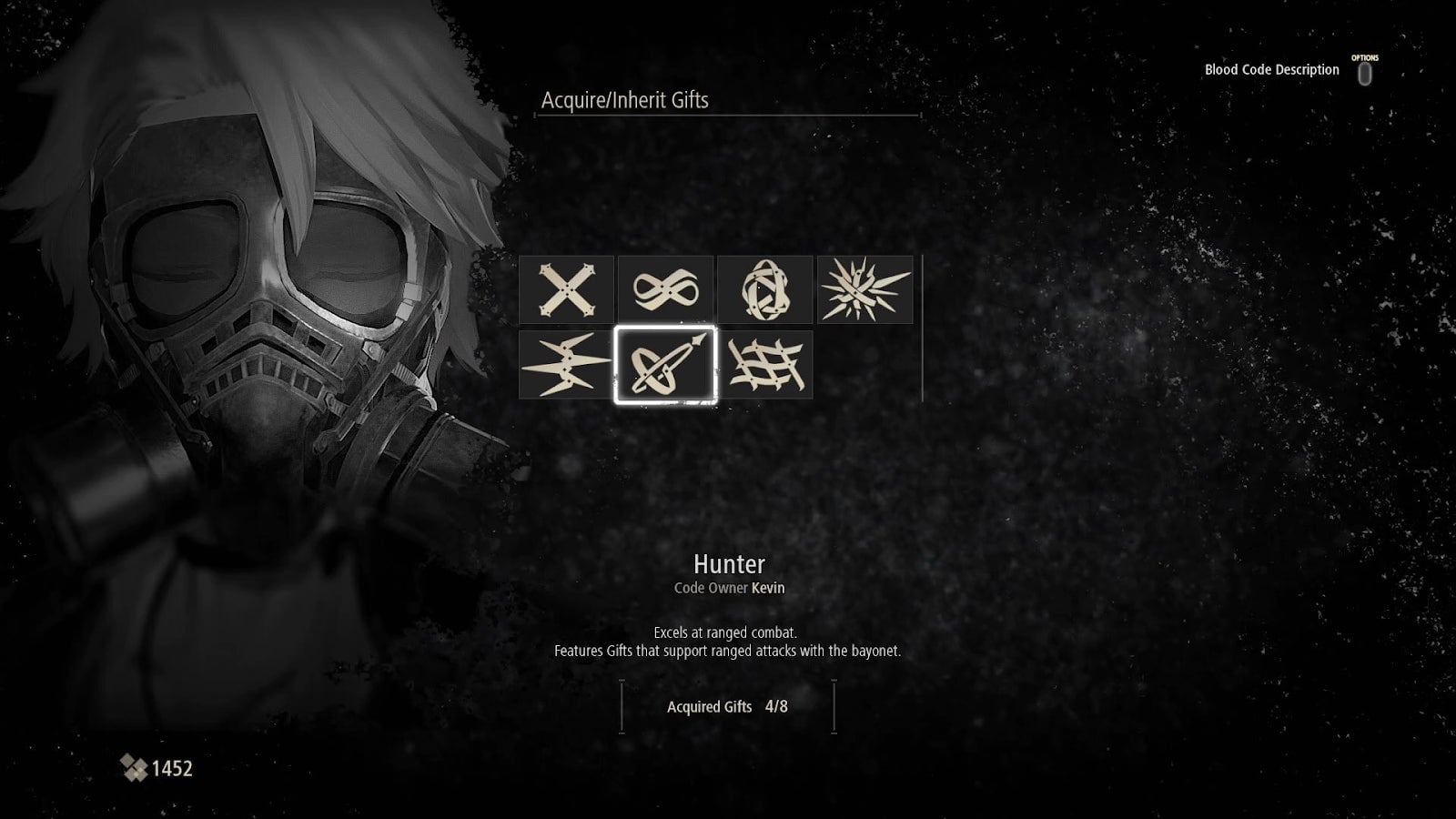 Collecting Blood Codes is like collecting job classes, only edgier.