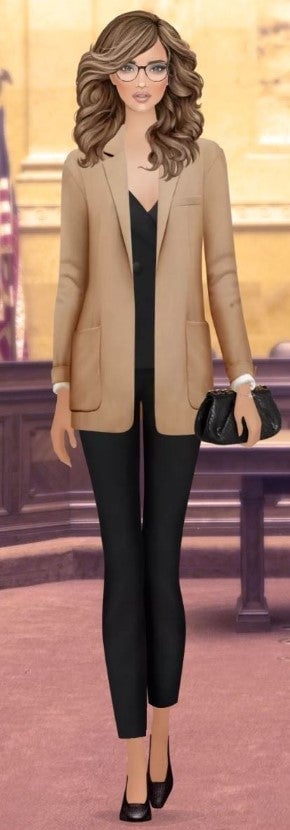 My attempt at styling Supreme Court Justice Sonia Sotomayor.