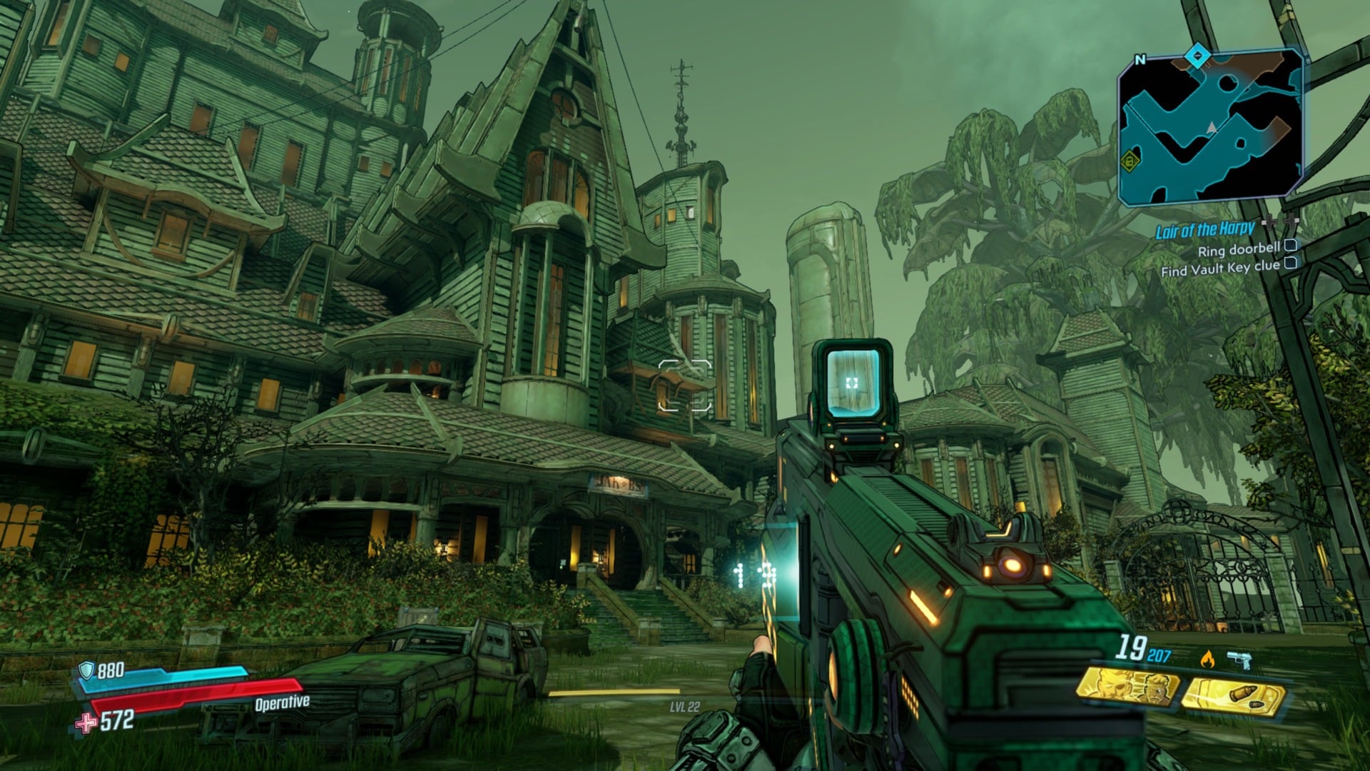 Borderlands 3 has some of the best locales in the series—like my favorite, the Jakobs Estate.