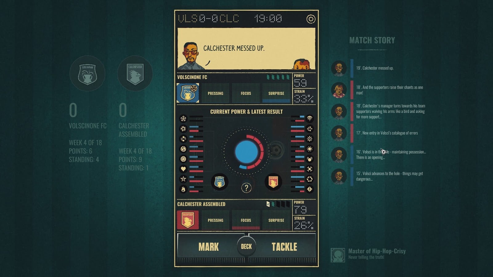 Team dimensions represented as a grid