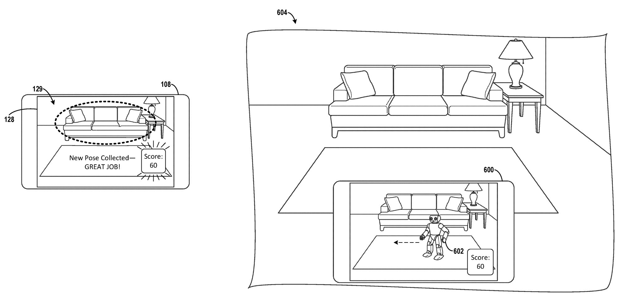 Detail of a patent, held by Niantic, titled “Methods and systems for generating detailed datasets of an environment via gameplay.”
