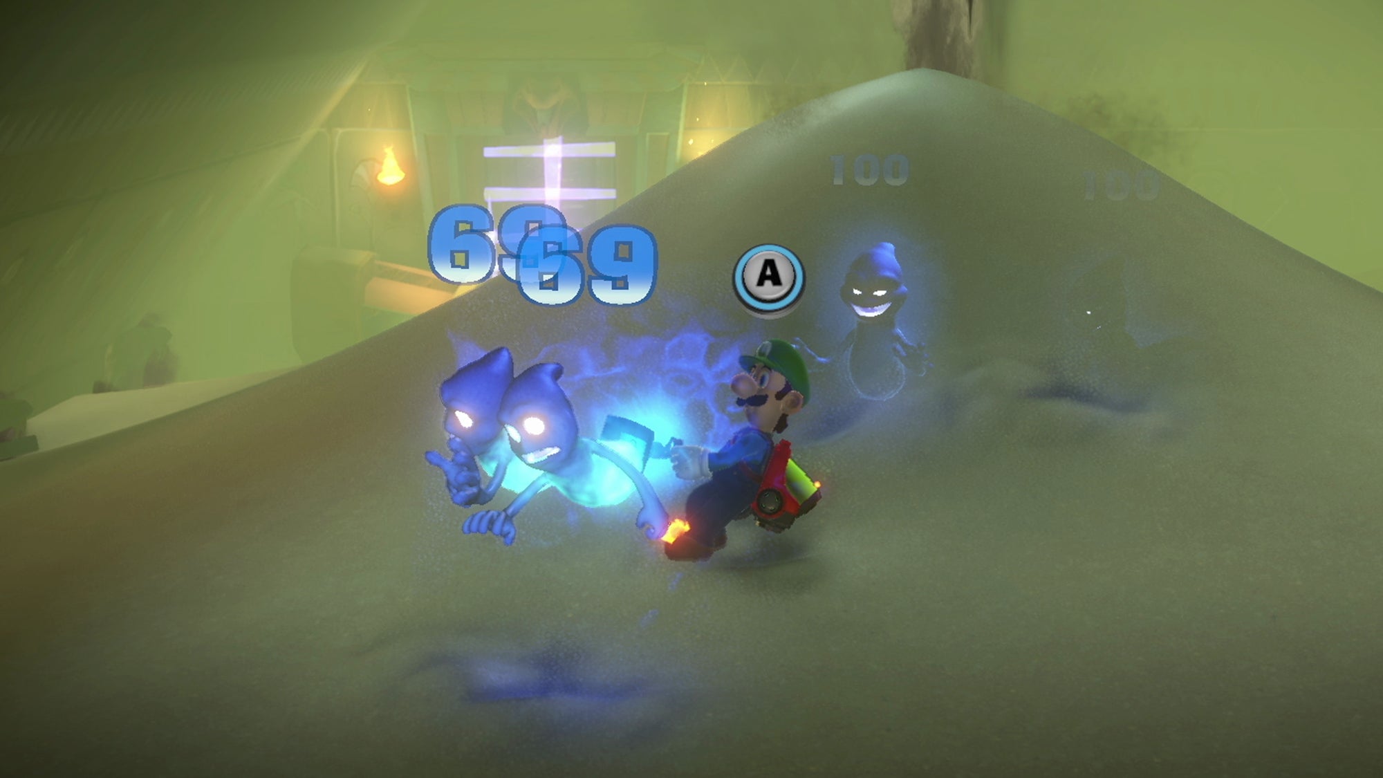 Collecting two ghosts at once: nice.