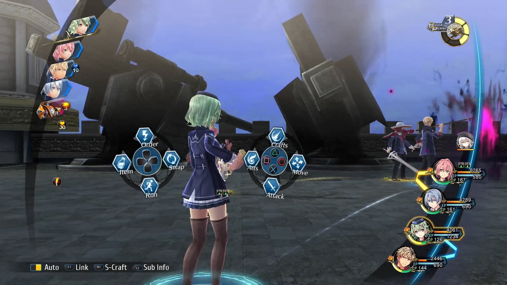 One day I will get to enjoy Cold Steel III’s sweet new battle interface. 