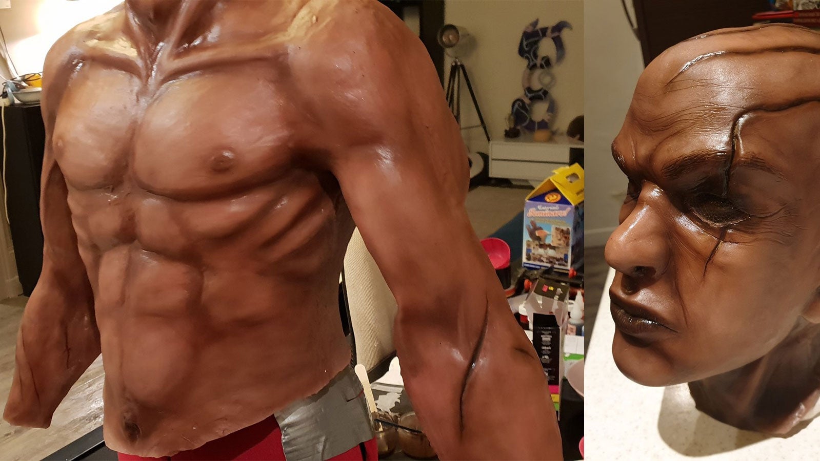 Some close-up shots of the “skin” made for Livanart’s Pyke cosplay | Photo by Livanart Cosplay