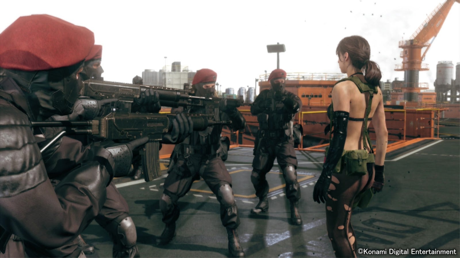 Screenshot: Metal Gear Solid 5