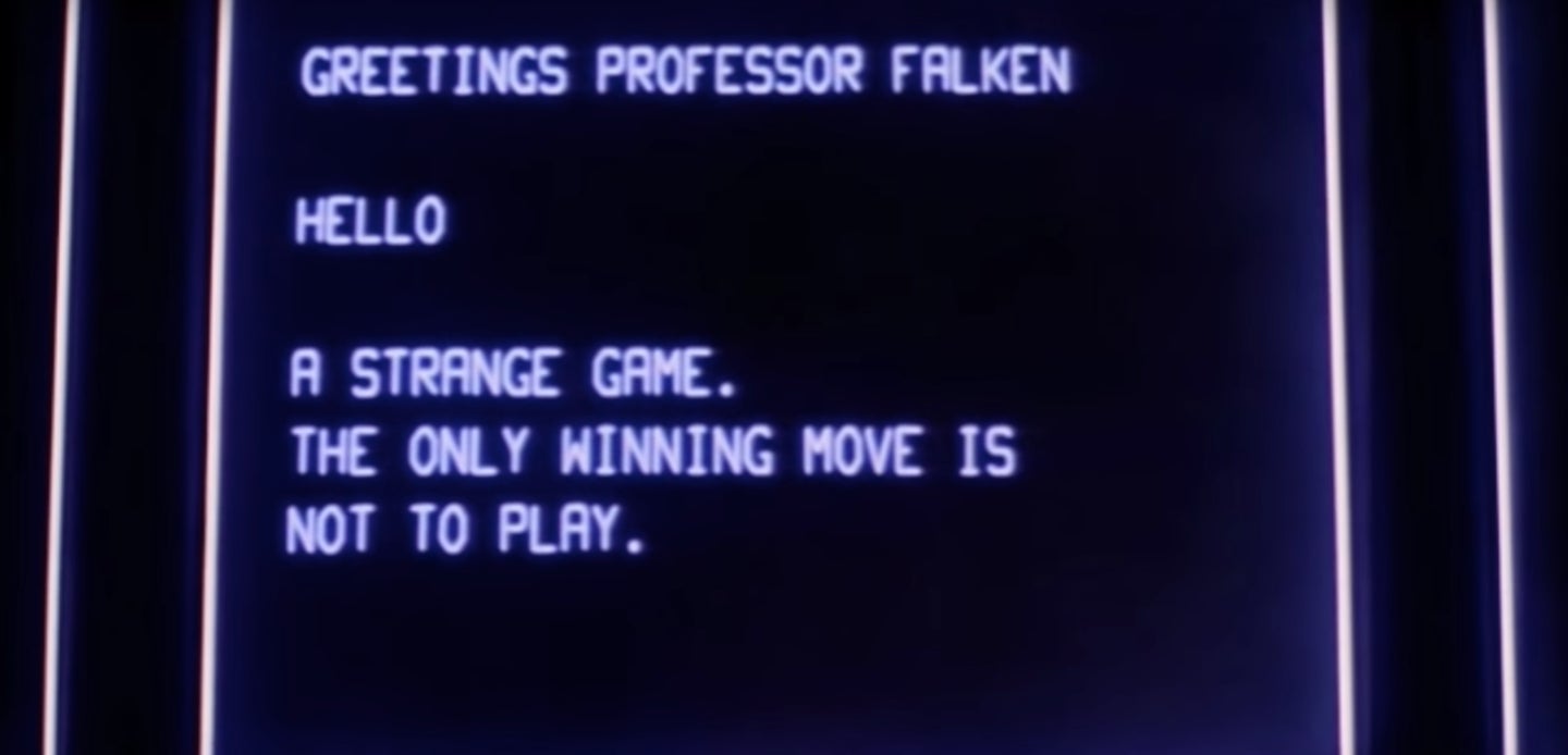 Screenshot: War Games