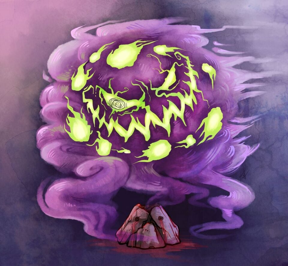 Spiritomb Spiritomb Is Just 108 Angry Ghosts Trapped In A Rock - Kotaku