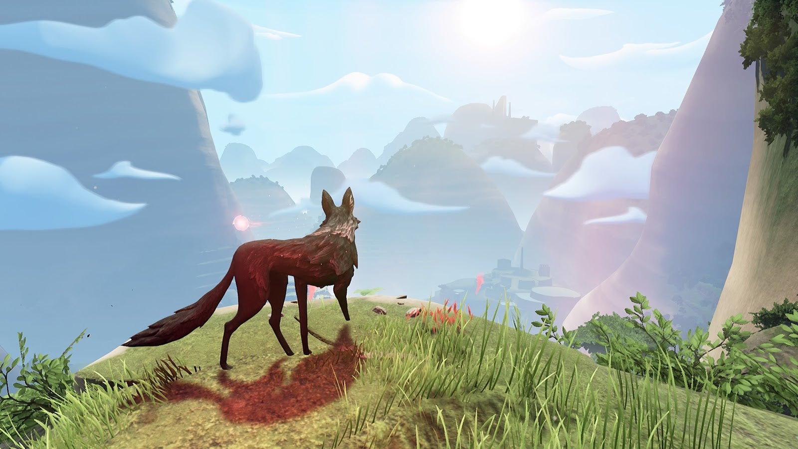 This isn’t a press shot. This is just a picture from me playing this really great looking game.