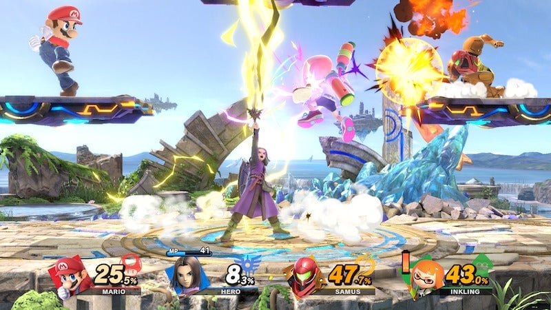 Hero, in Super Smash Bros. Ultimate