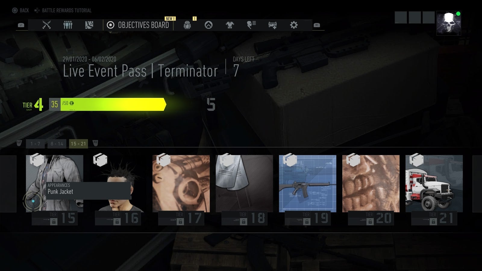 Ghost Recon Breakpoint’s Terminator event rewards