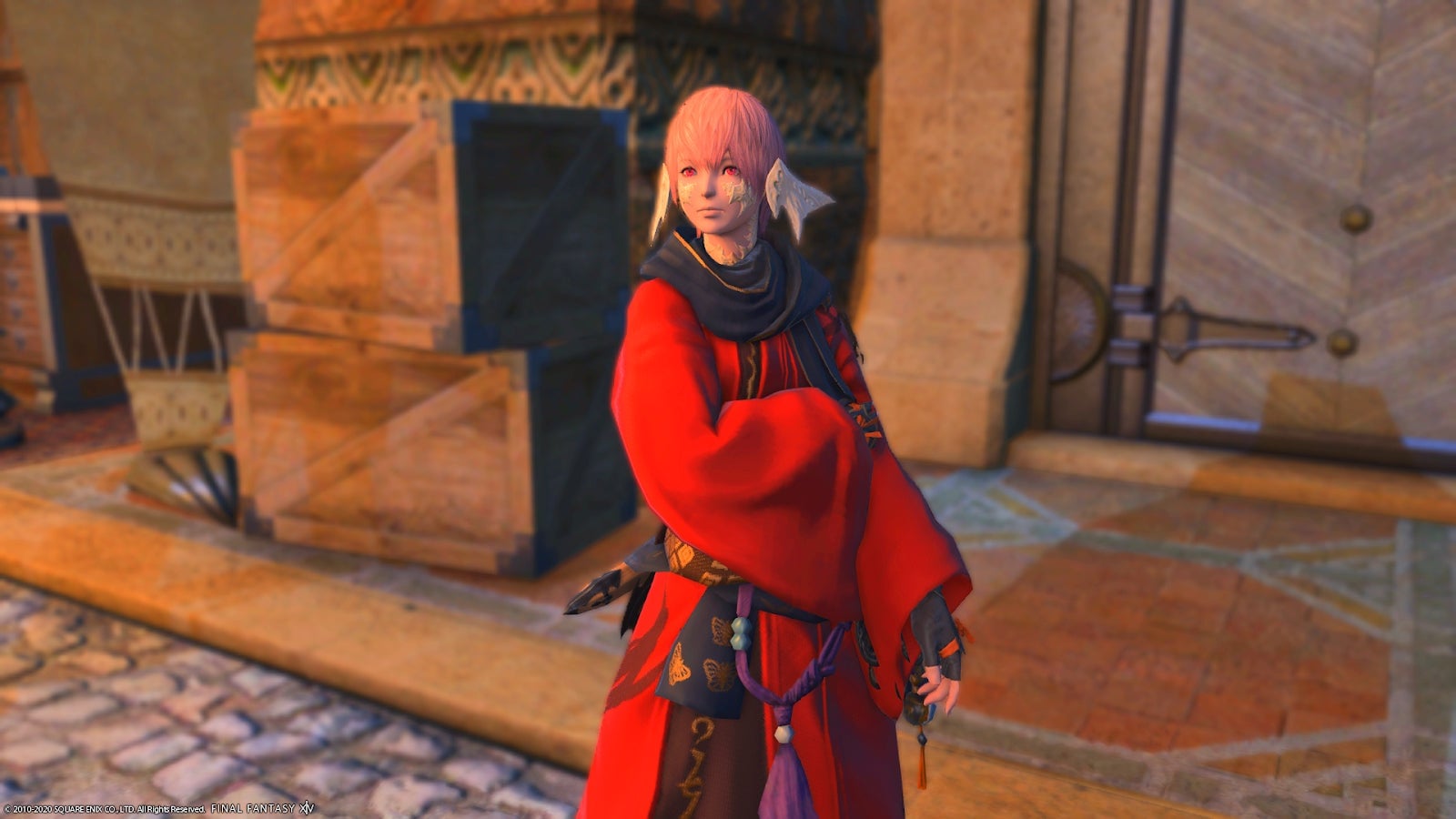 An example of a roleplayer using the female Au Ra body type for a male character. This player will now be able to better express their character’s gender presentation during an Eternal Bond ceremony.