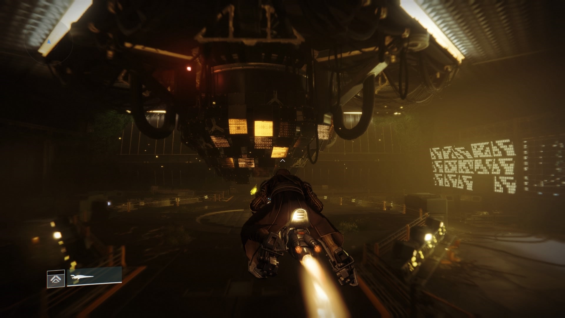 ...but makes it hard to get to the Warmind to pick up new bounties and cash in chipsets. 