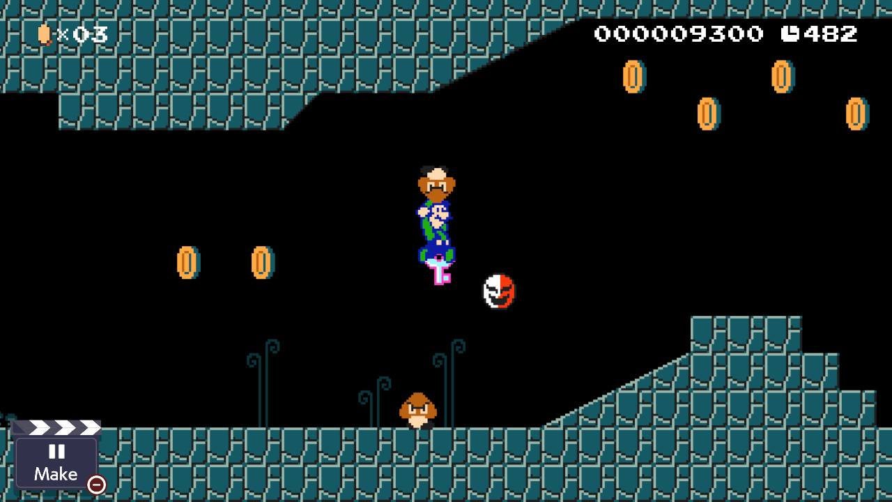 The Super Mario Bros. 2 mushroom power-up lets you pick up enemies and throw them at others. 