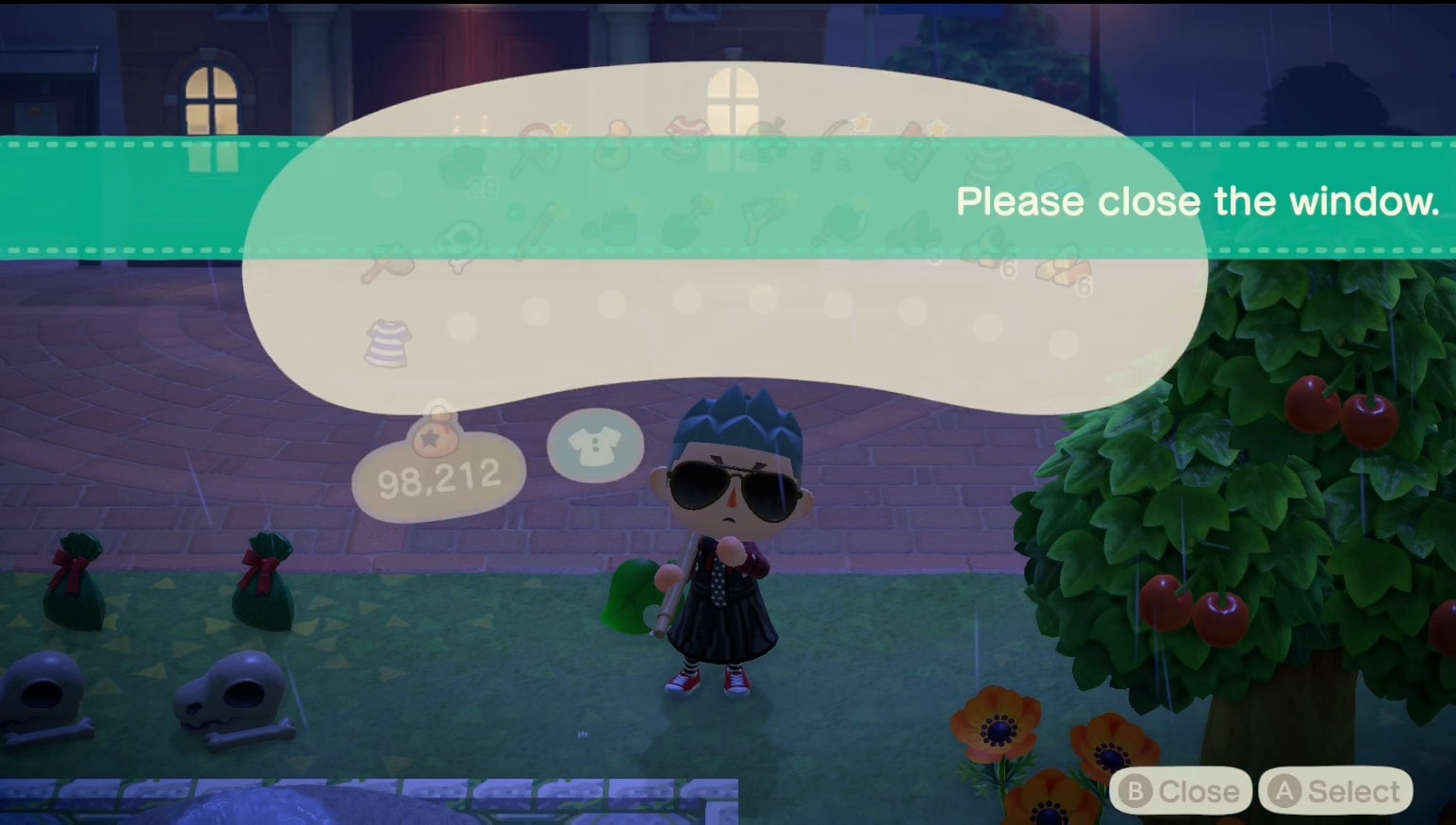 Screenshot: Animal Crossing: New Horizons