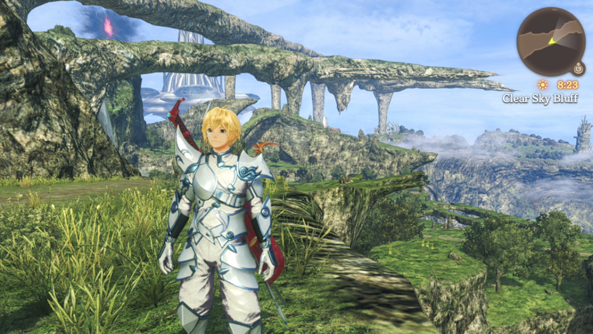 Rolling green plains? In a Xenoblade game? No way. 