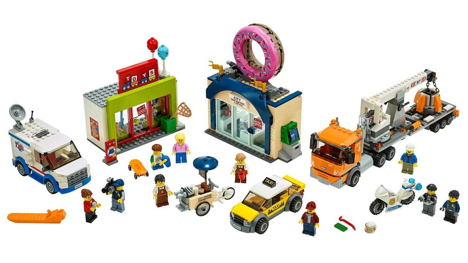 One of the sets LEGO asked sellers to hold advertising on was 60233, aka “LEGO City Donut Shop Opening”