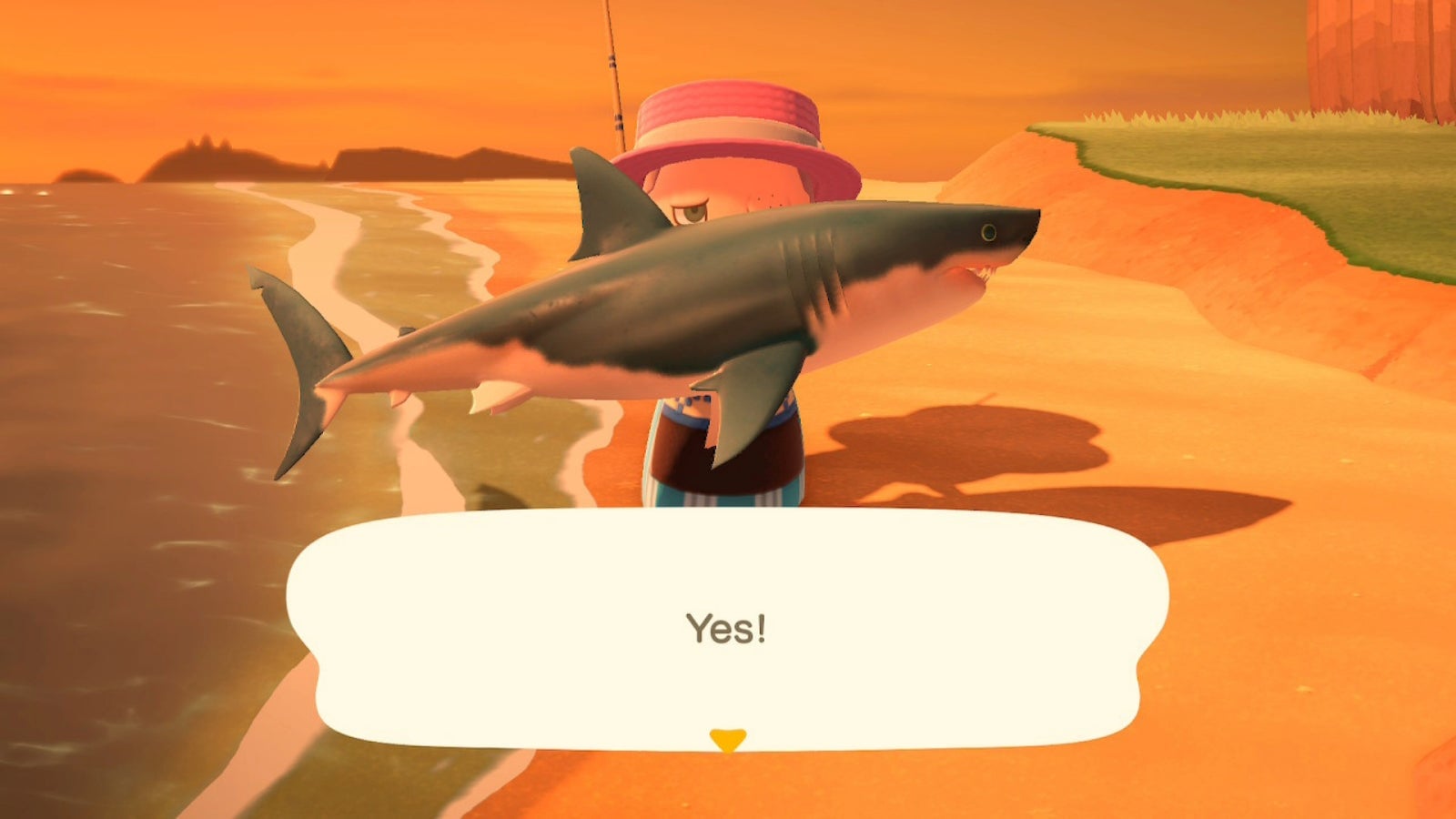 In real life I would be dead. 