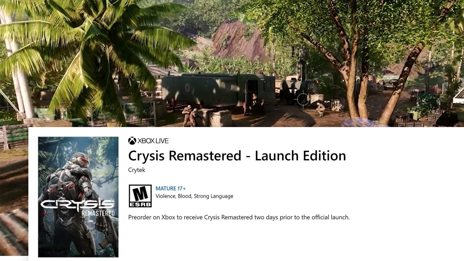 Screenshot: Microsoft Store