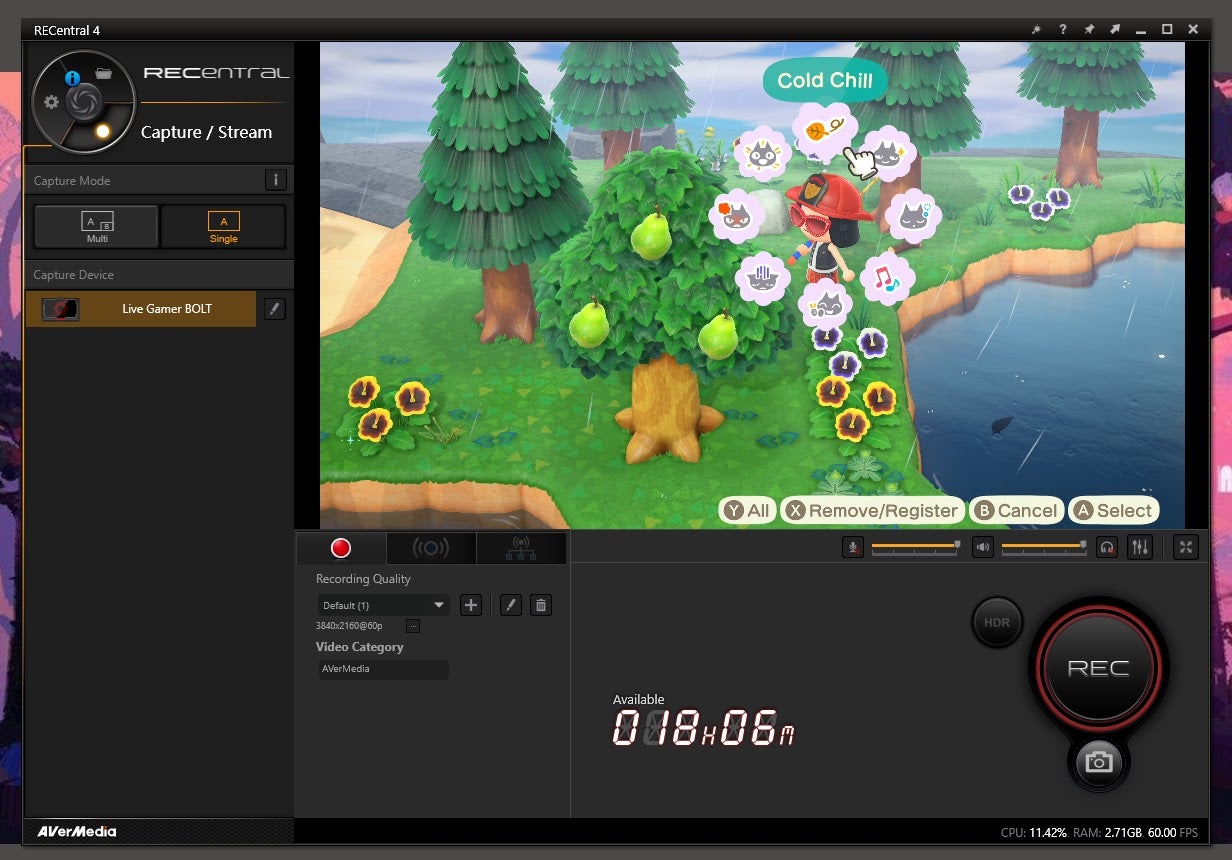 Screenshot: Avermedia