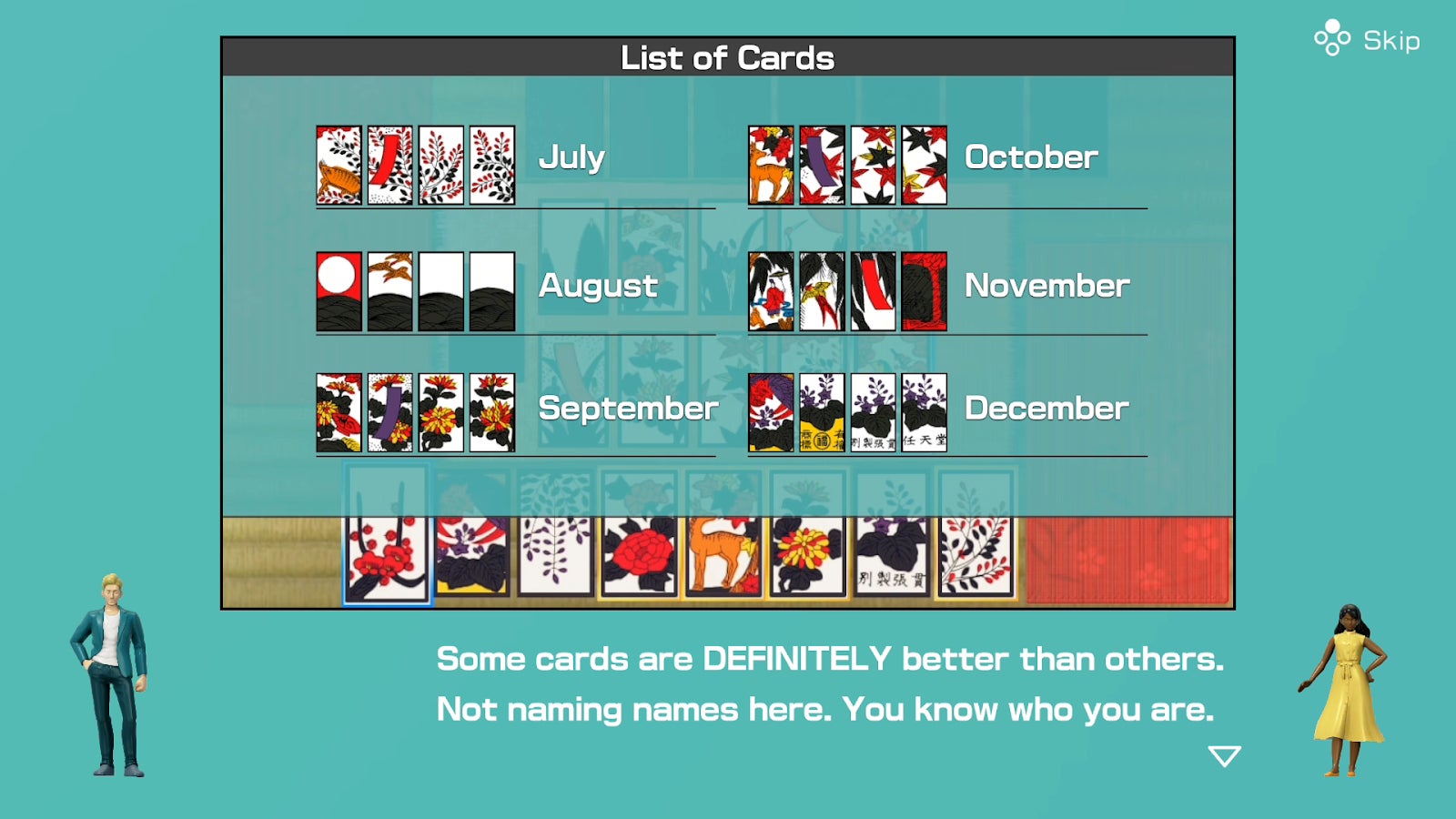 One day, I’ll write about this game’s lowkey progressive spotlight of a multiracial family.