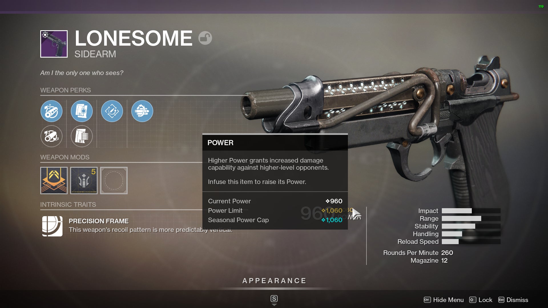 Screenshot: HamiltonDial