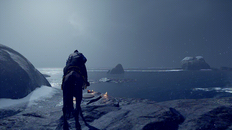 Traveling from one end of Ghost of Tsushima’s map to the other is super fast.