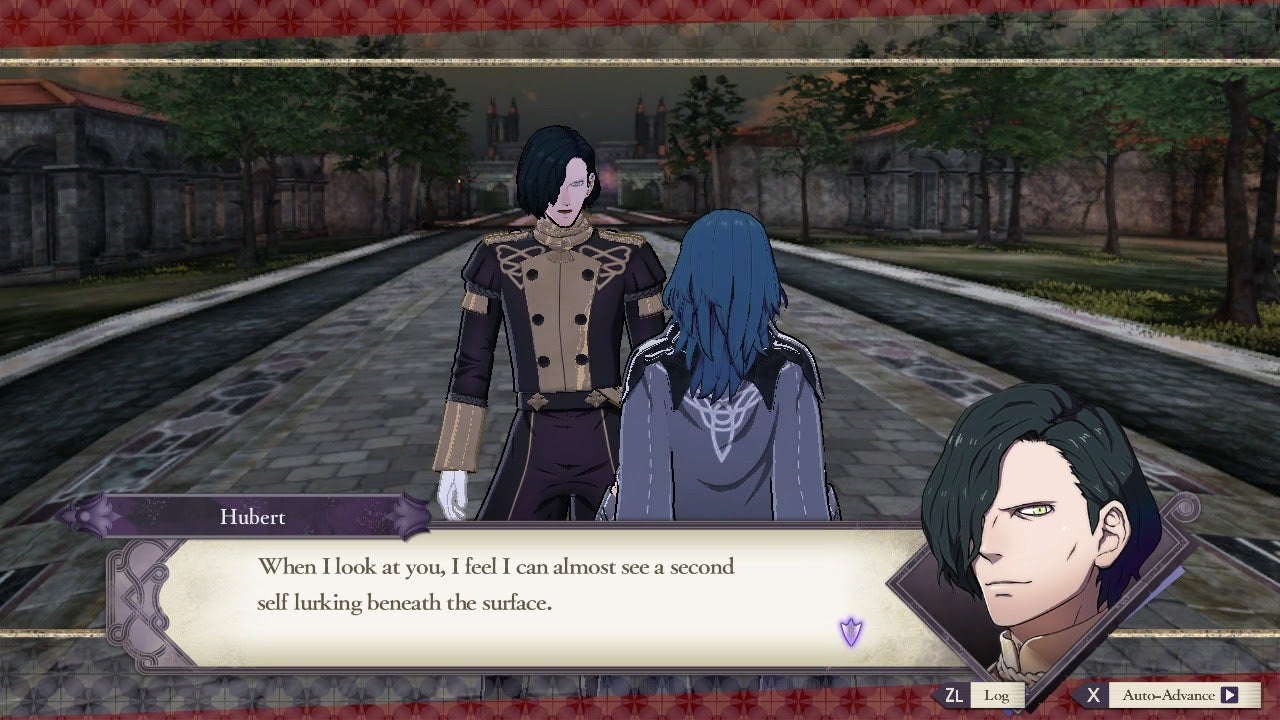 Hubert’s initially negative reaction to Byleth’s identity felt all too familiar.